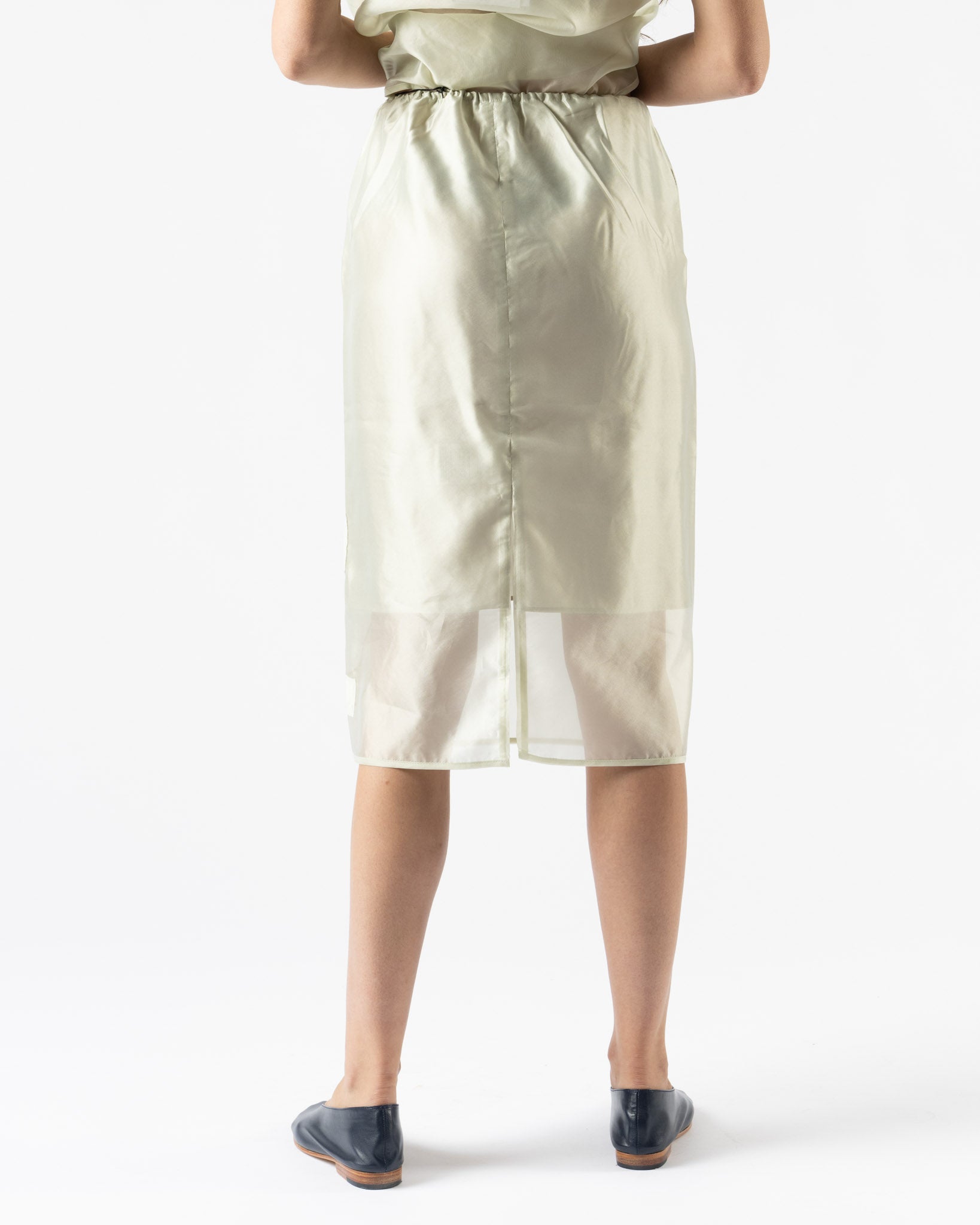 Cecilie Bahnsen Bria Skirt in Pale Green