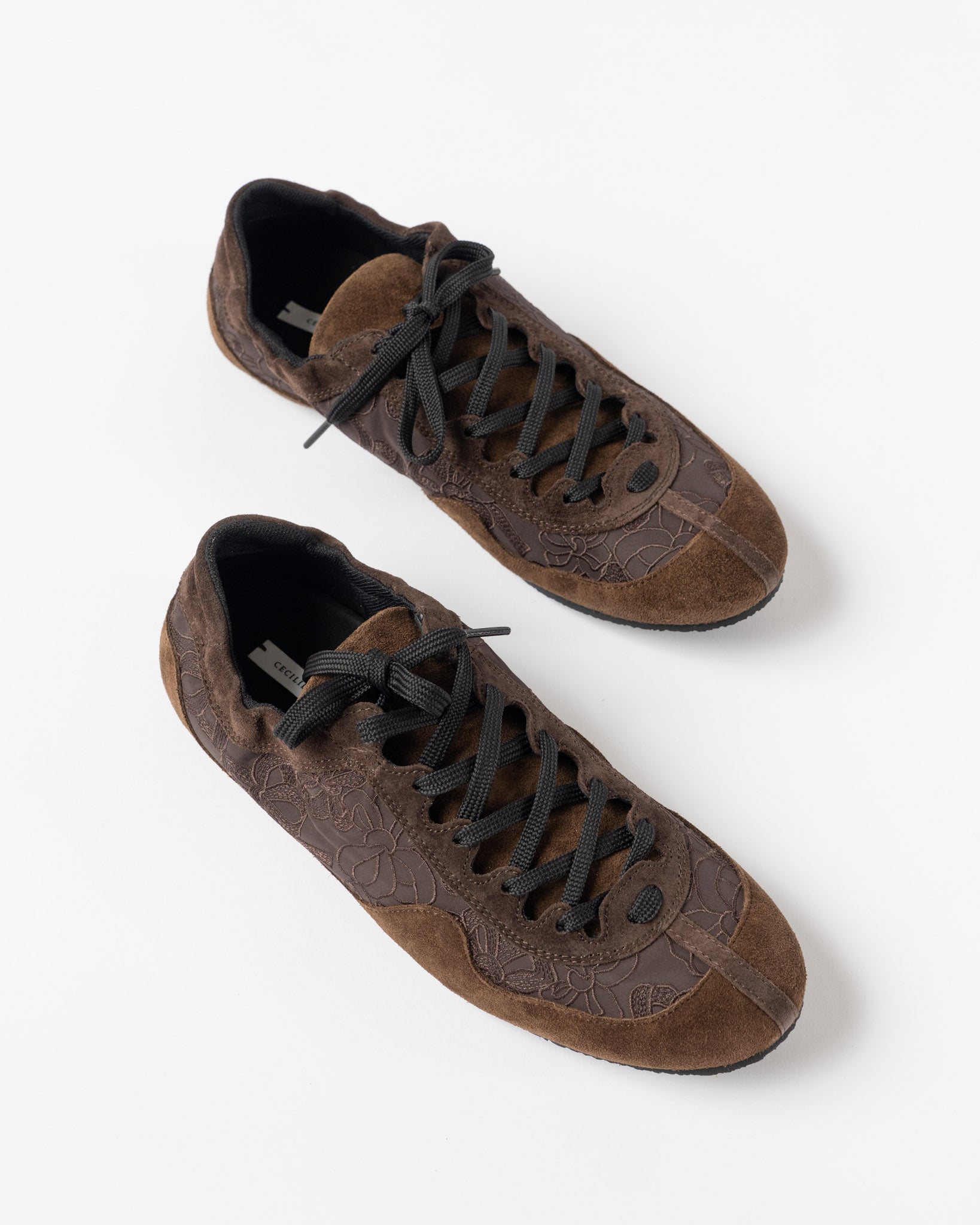 Cecilie Bahnsen Blaise Sneakers in Brown