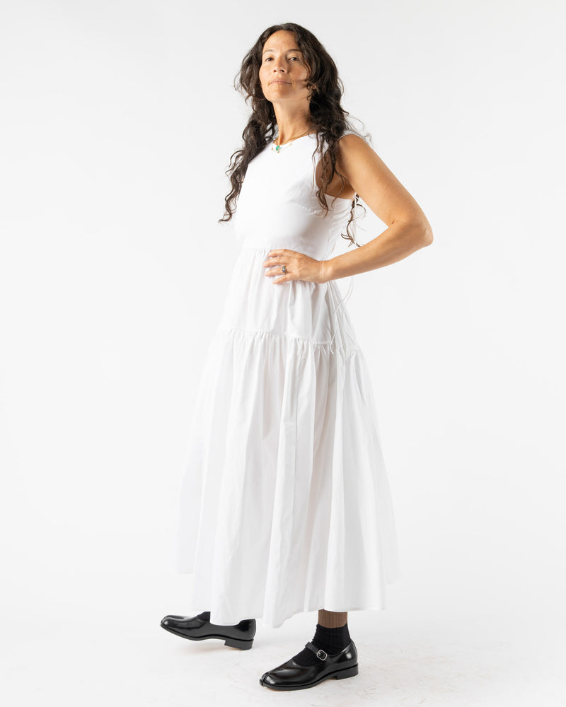 Cecilie Bahnsen Ruth Gown Cotton White