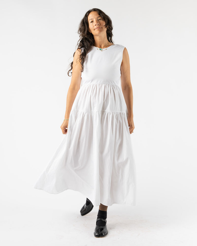 Cecilie Bahnsen Ruth Gown Cotton White