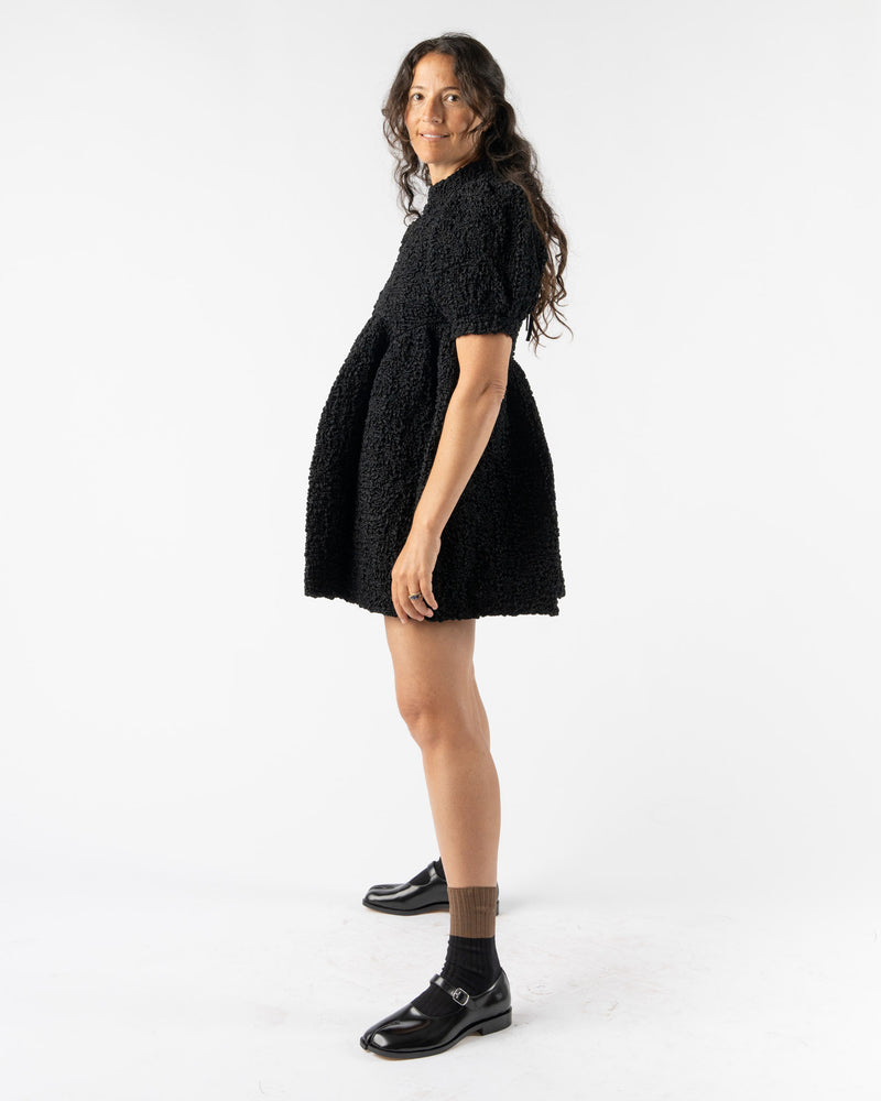 Cecilie Bahnsen Uma Dress Smock Cotton Black