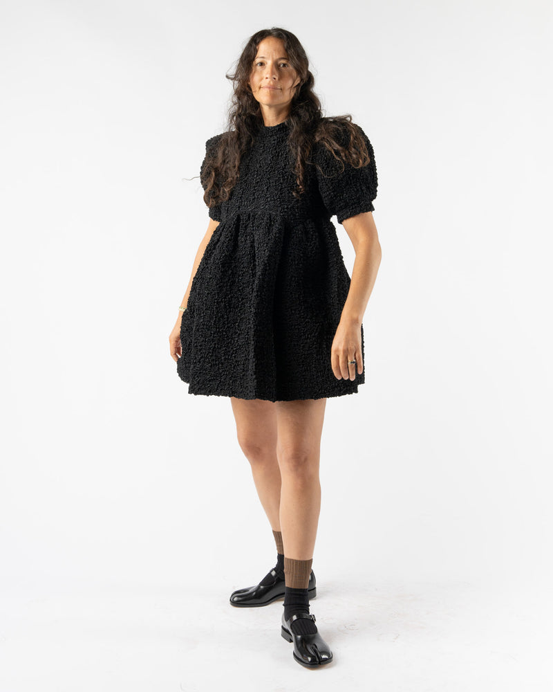 Cecilie Bahnsen Uma Dress Smock Cotton Black