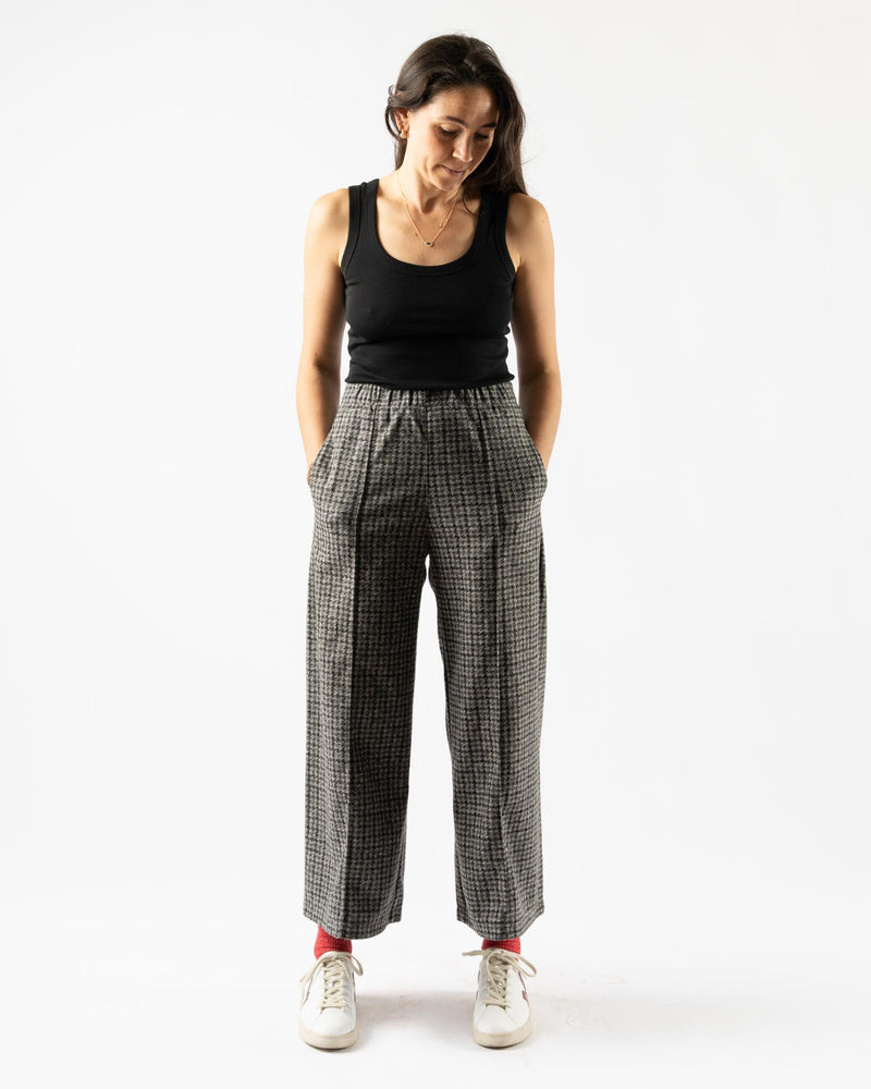 Cog the Big Smoke Geneva Wide Leg Trousers in Stone