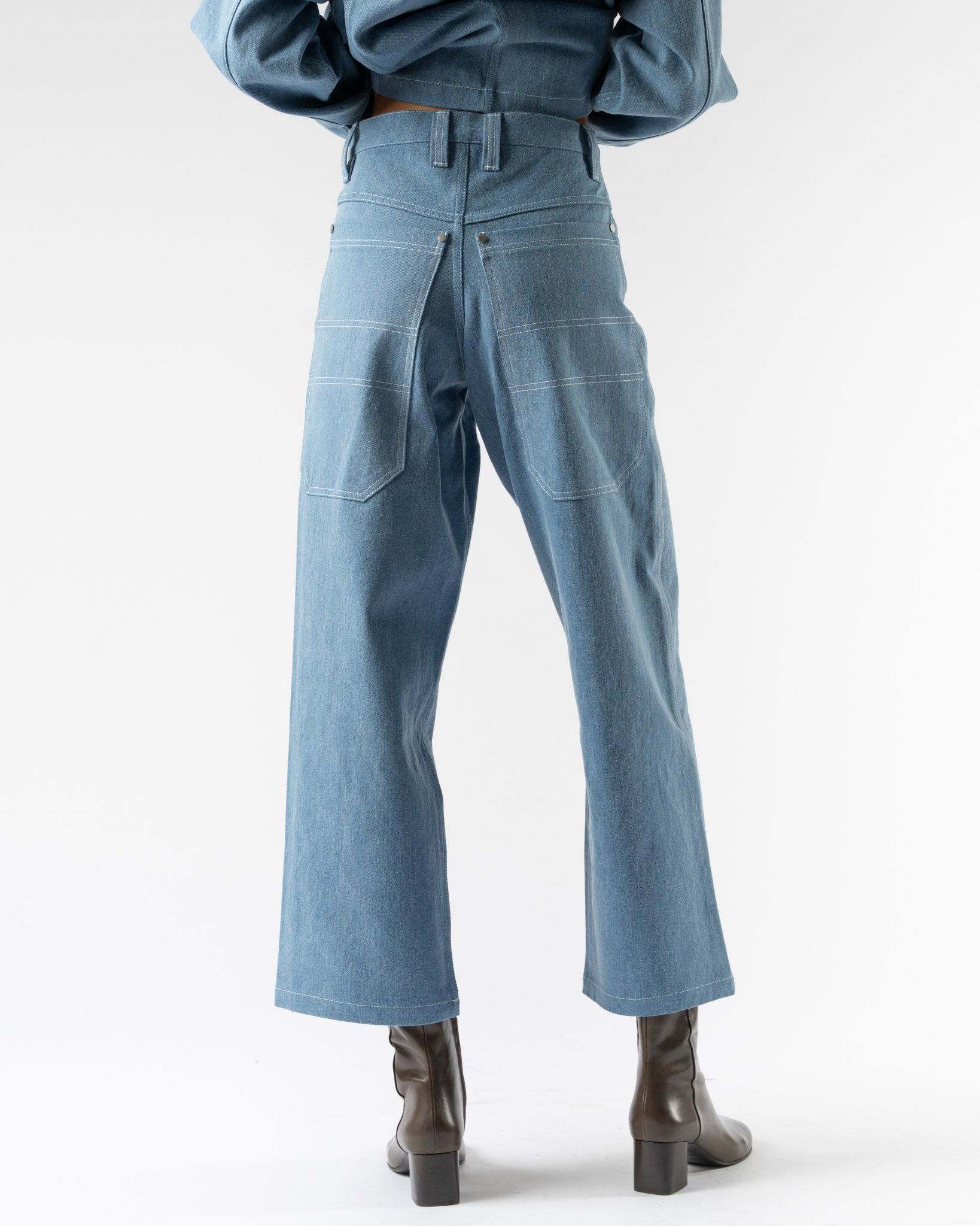 Colbo Big Pocket Denim in Sky Blue