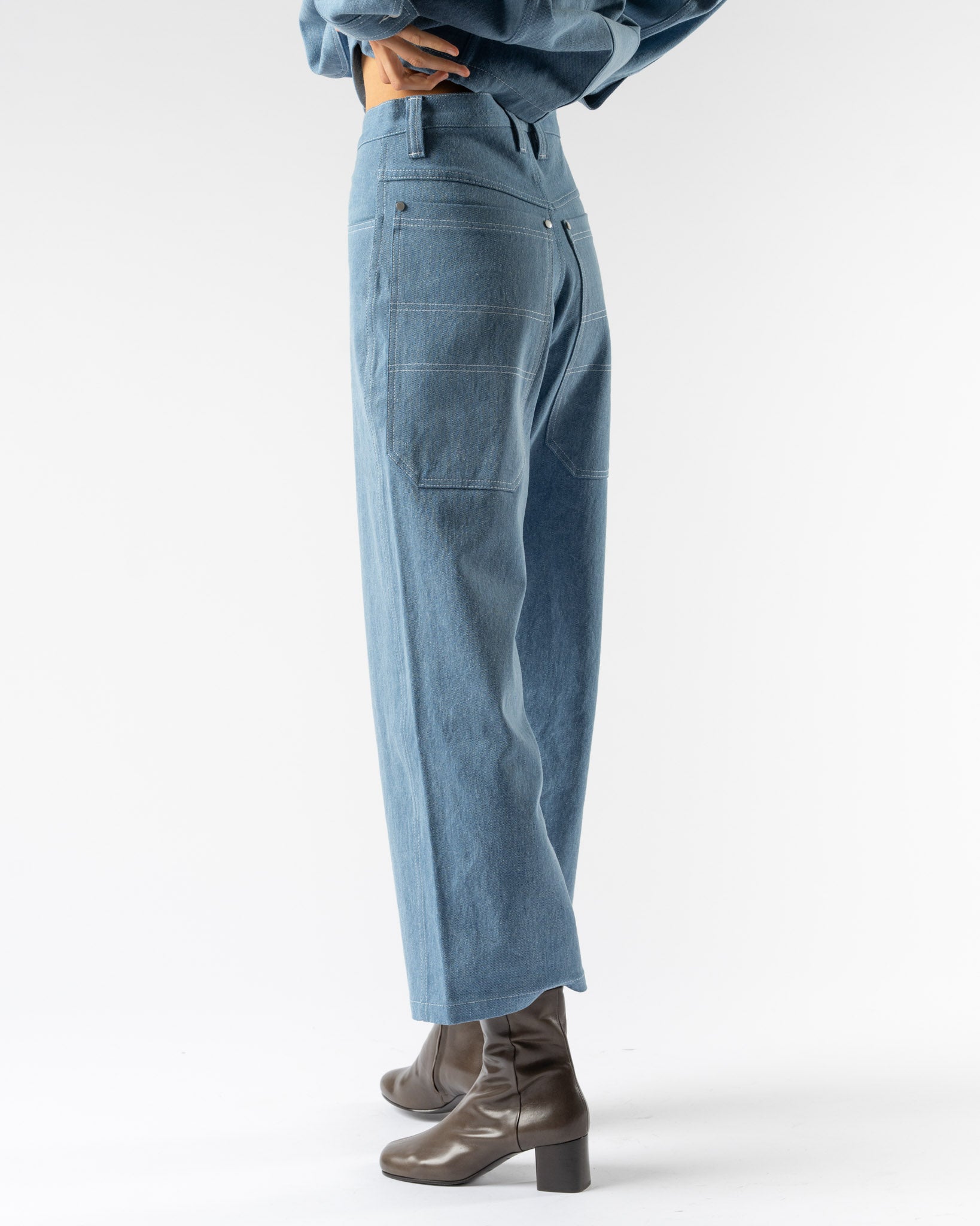 Colbo Big Pocket Denim in Sky Blue