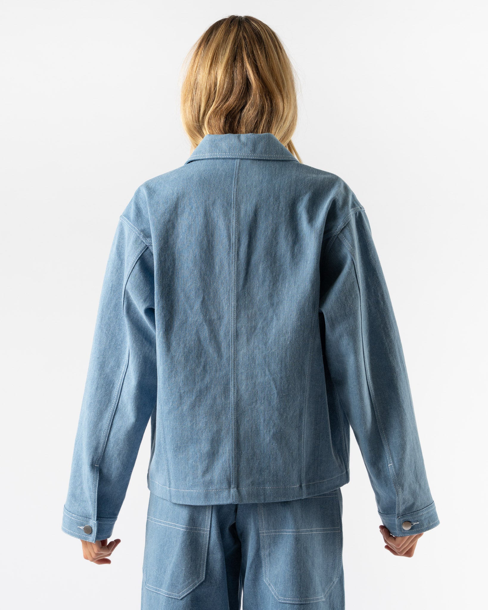 Colbo Steam Jacket in Denim Sky Blue