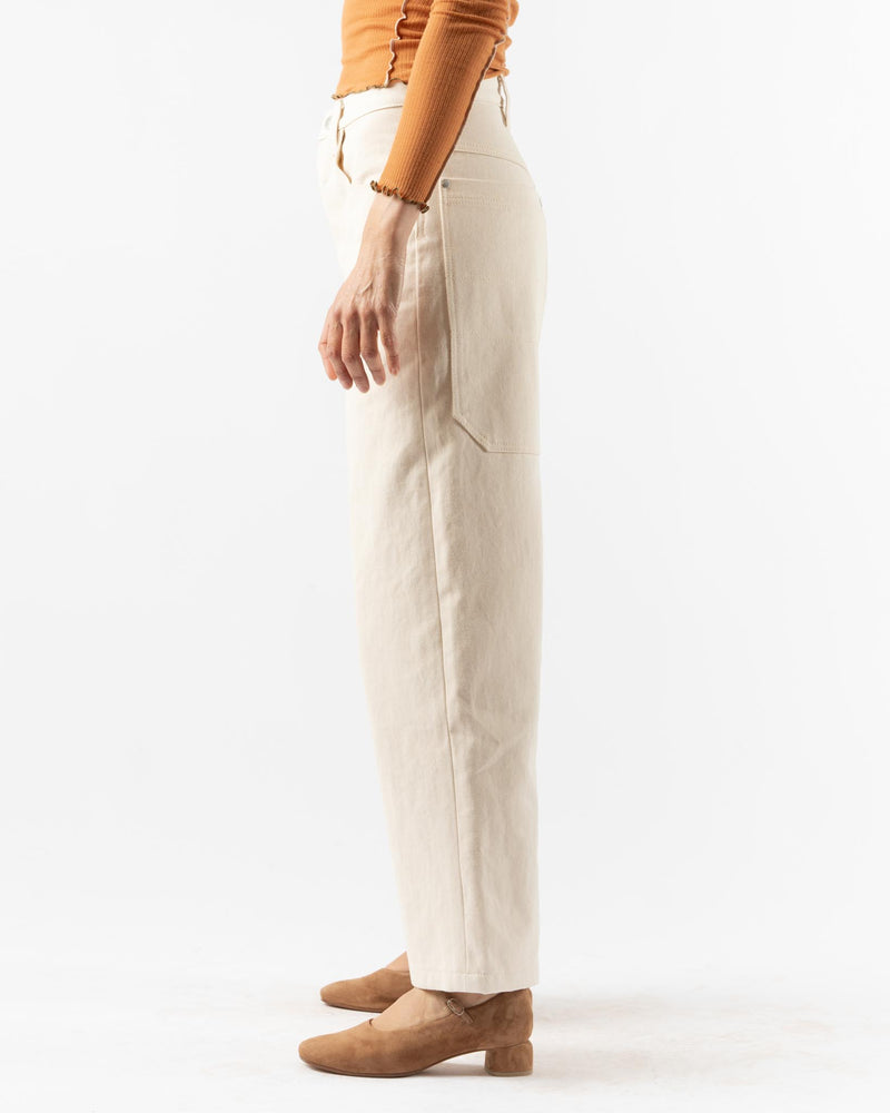 Colbo Big Pocket Denim Pant in Natural