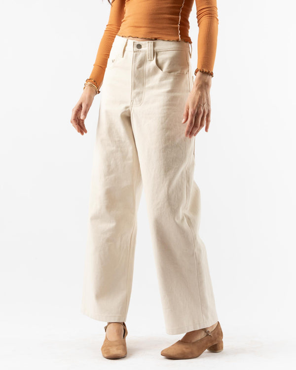 Colbo Big Pocket Denim Pant in Natural