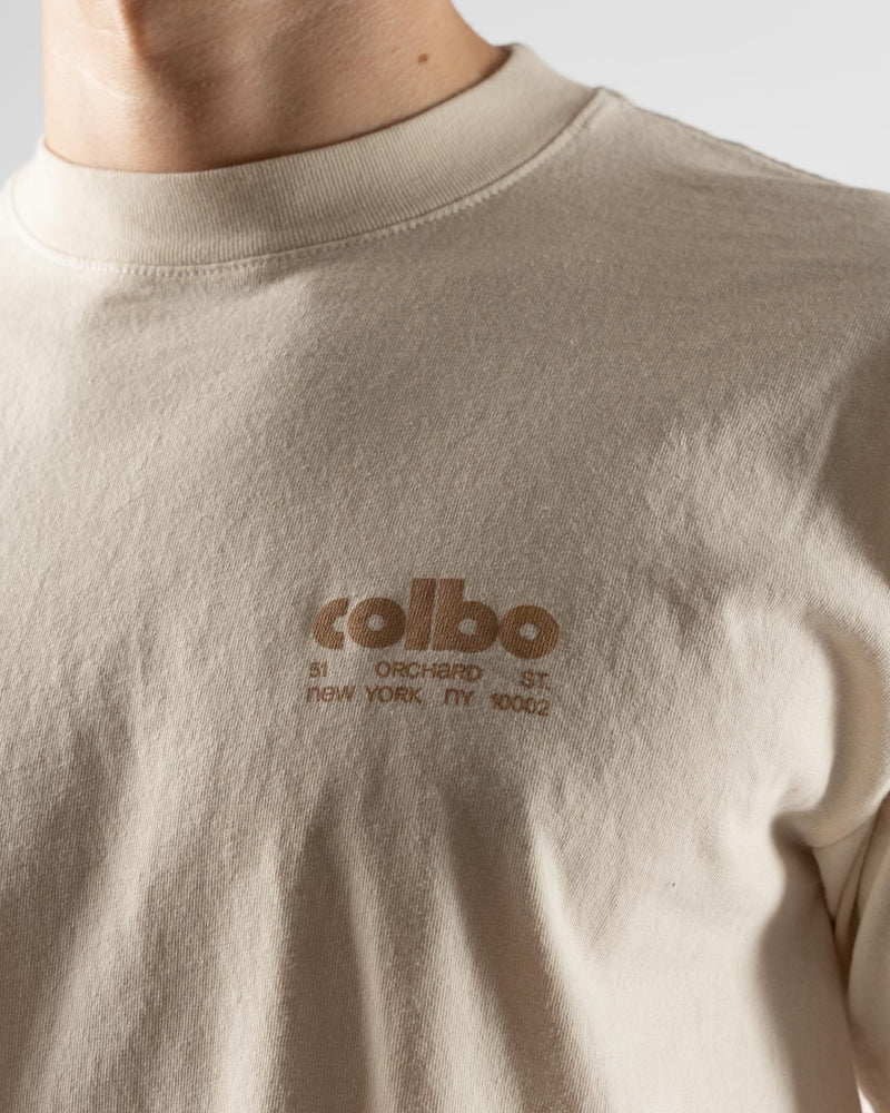 Colbo Logo T-shirt in Cream