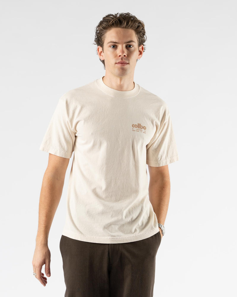 Colbo Logo T-shirt in Cream