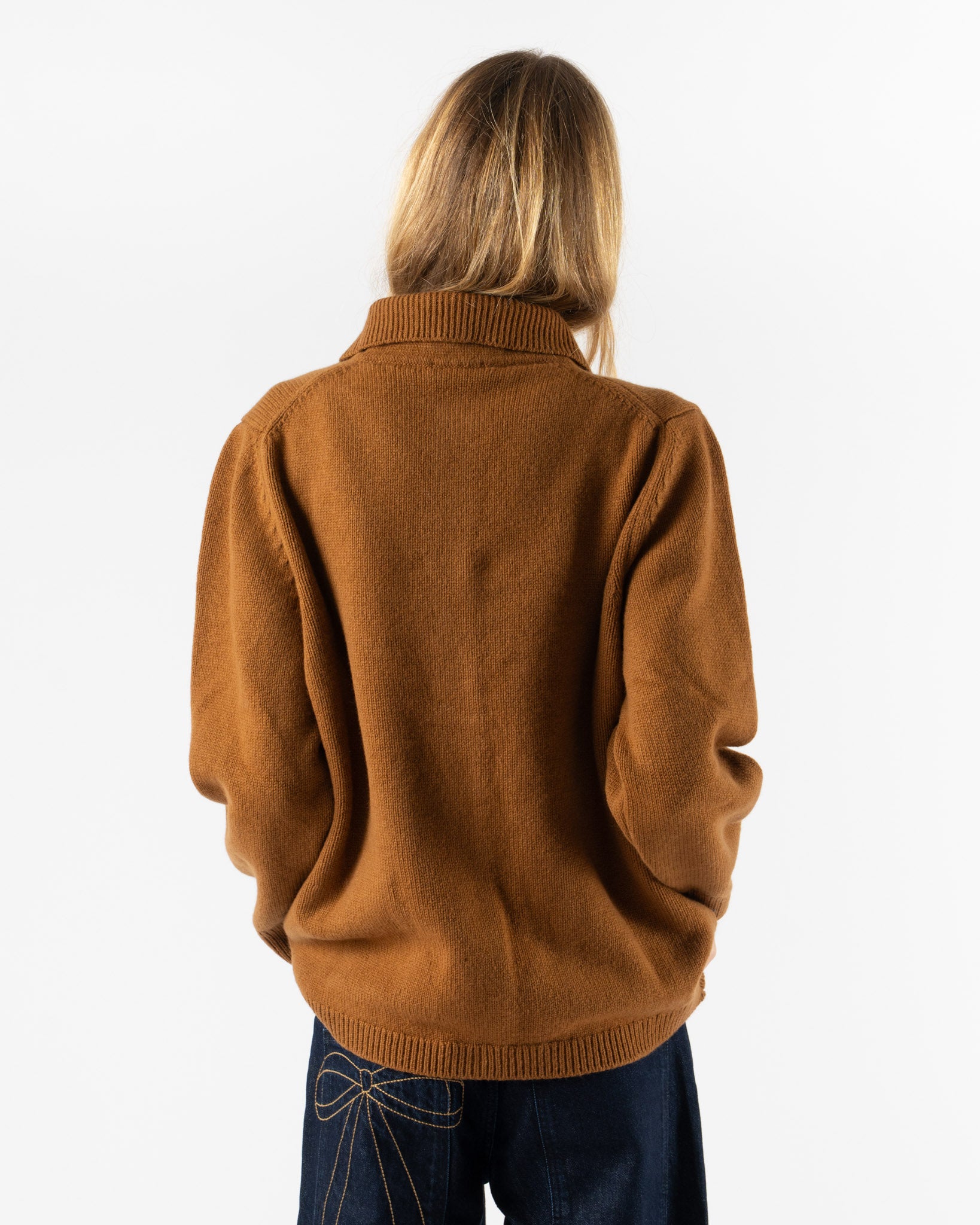 &Daughter Collared Jacket in Hazelnut