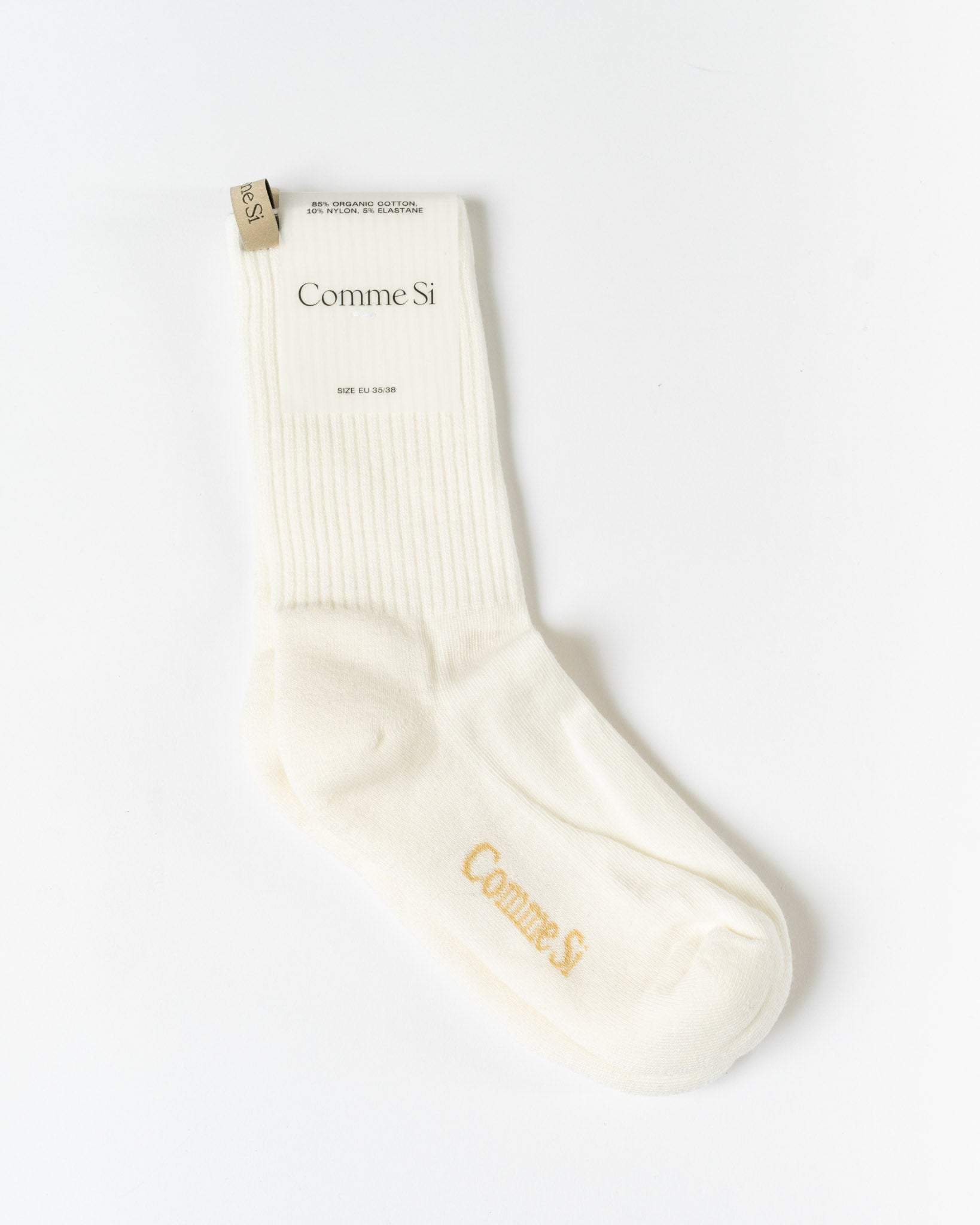 Comme Si The Tube Sock in White