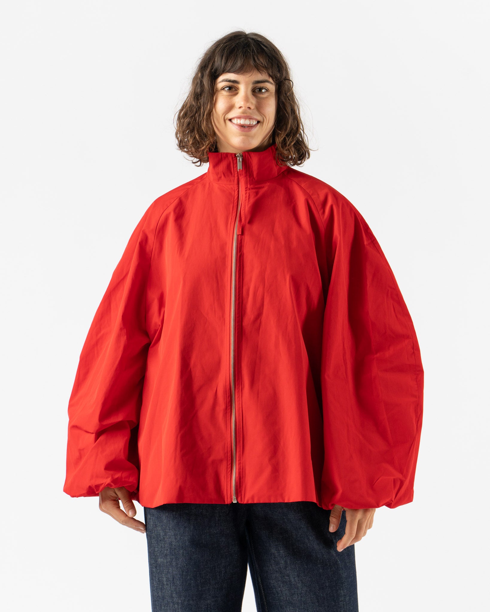 Cordera Utility Balloon Jacket in Red