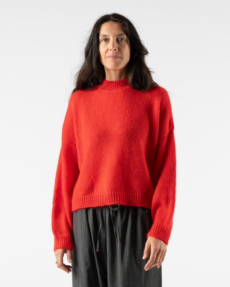 Cordera-Mohair-Sweater-in-Red-Santa-Barbara-Boutique-Jake-and-Jones-Sustainable-Fashion