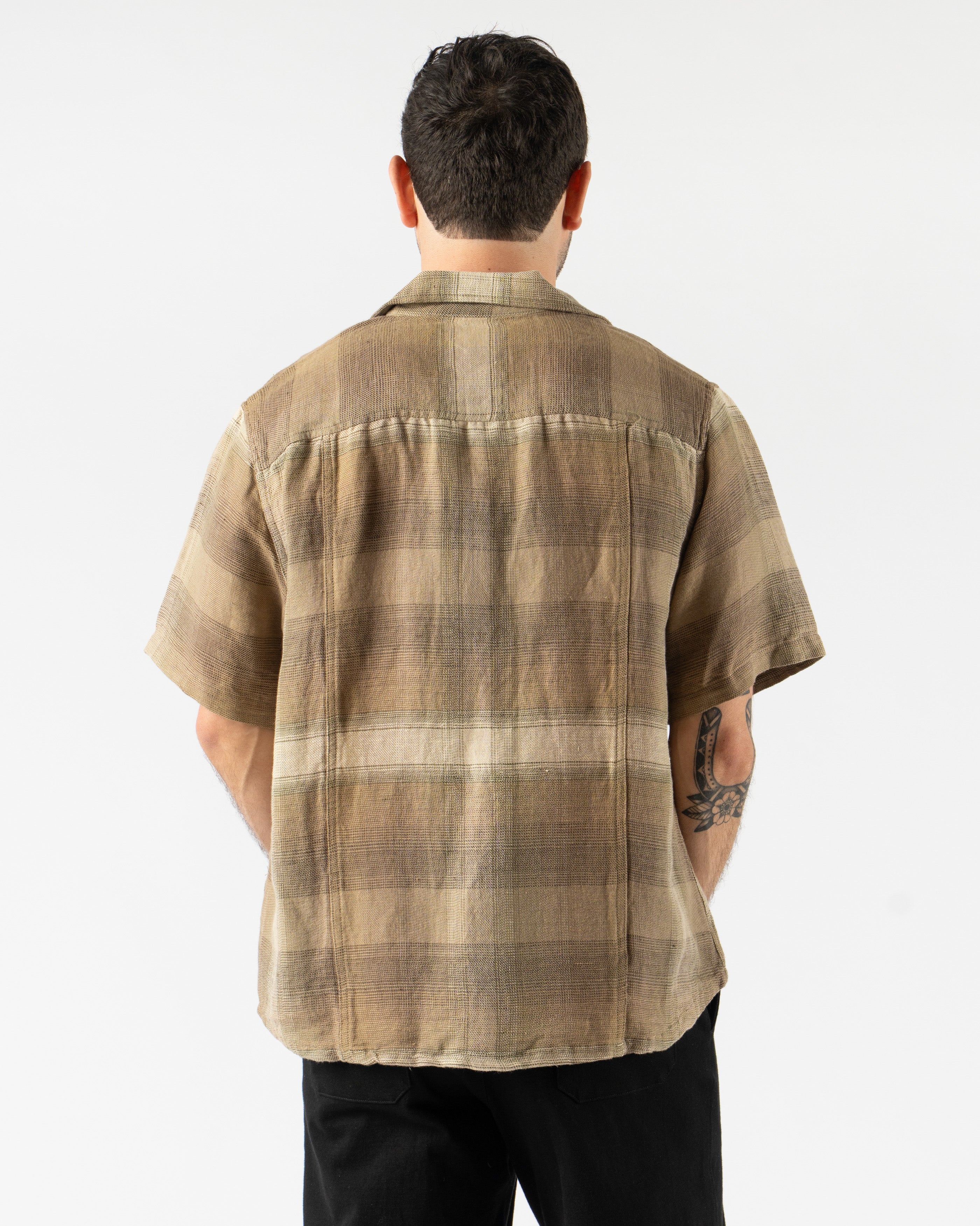Corridor Asheville SS Camp Shirt in Olive