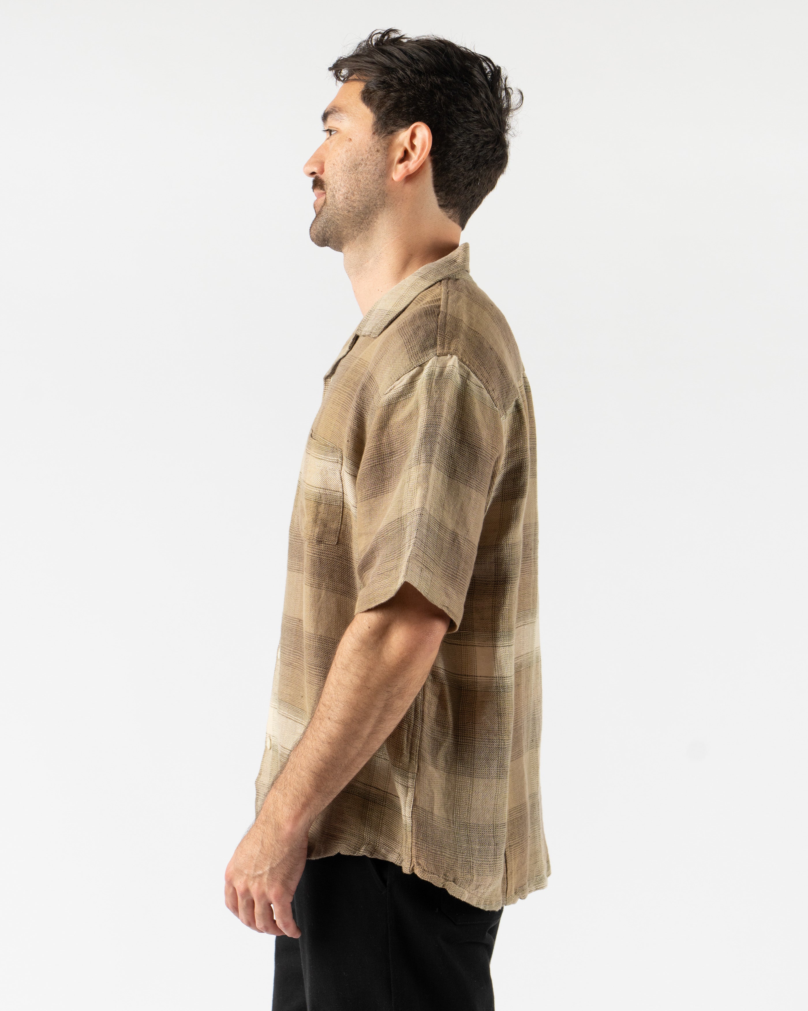 Corridor Asheville SS Camp Shirt in Olive