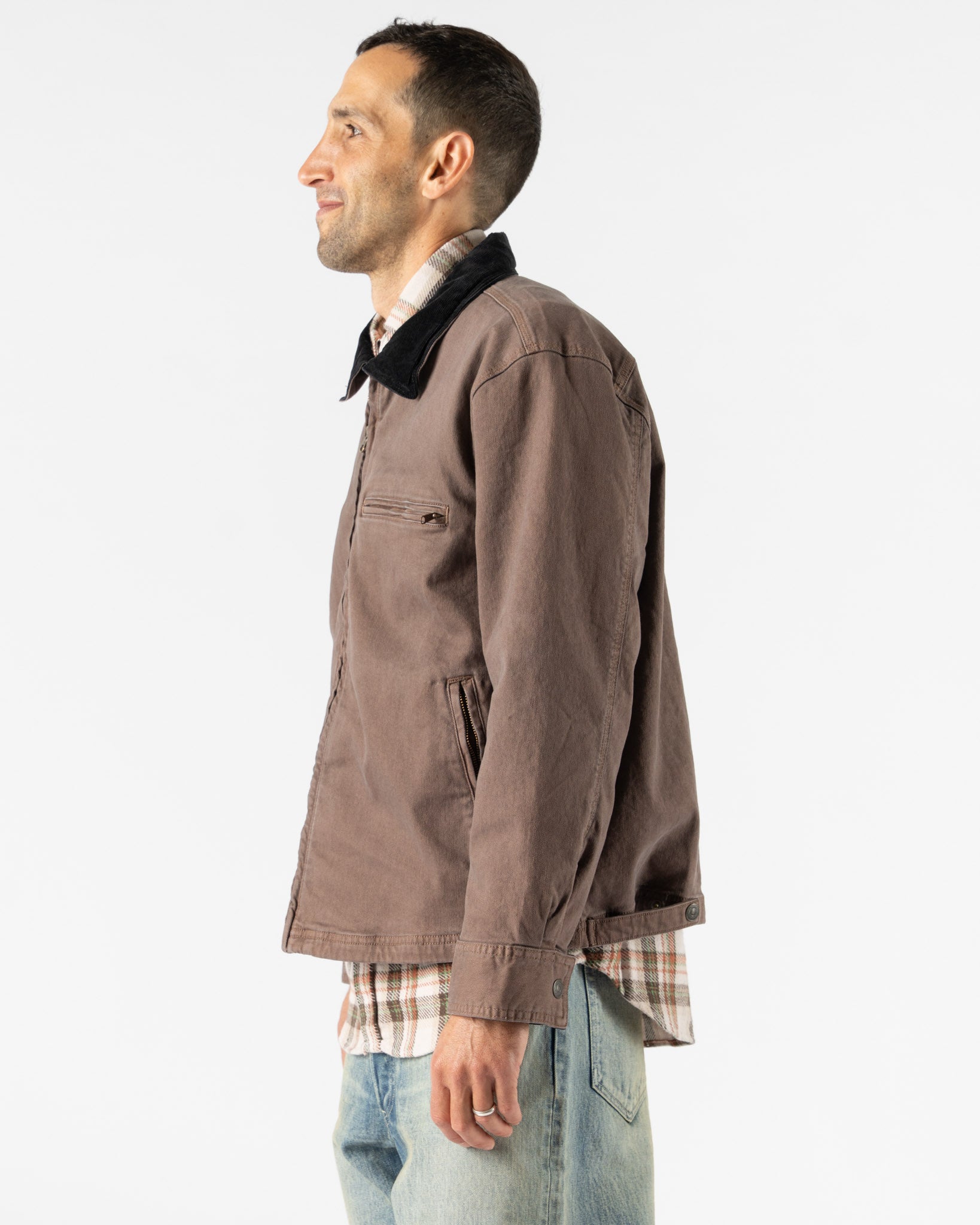 Corridor Utility Jacket in Brown
