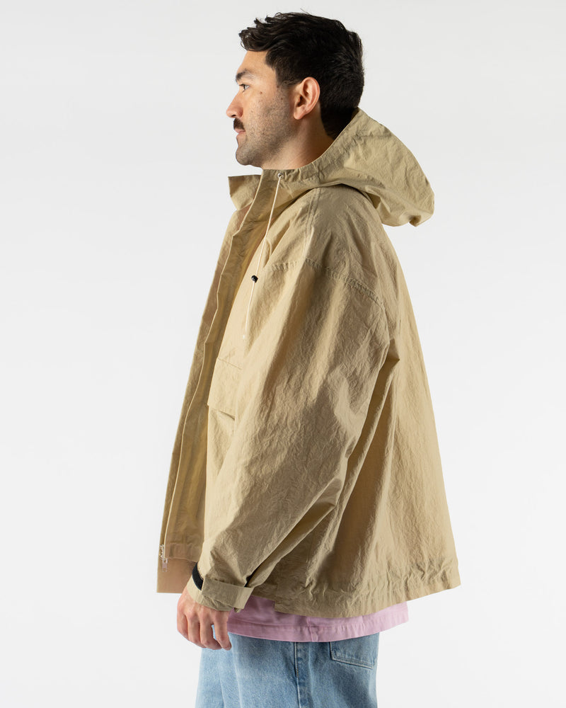 Camiel Fortgens Cropped Outdoor Jacket in Sand