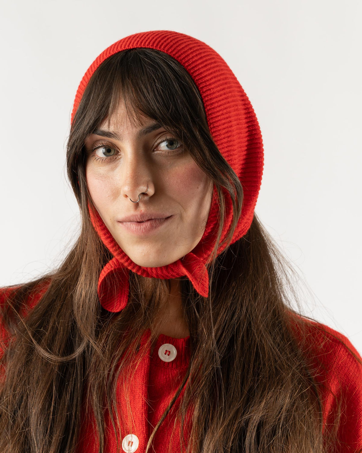 &Daughter Fionn Foulard in Poppy Red Curated at Jake and Jones