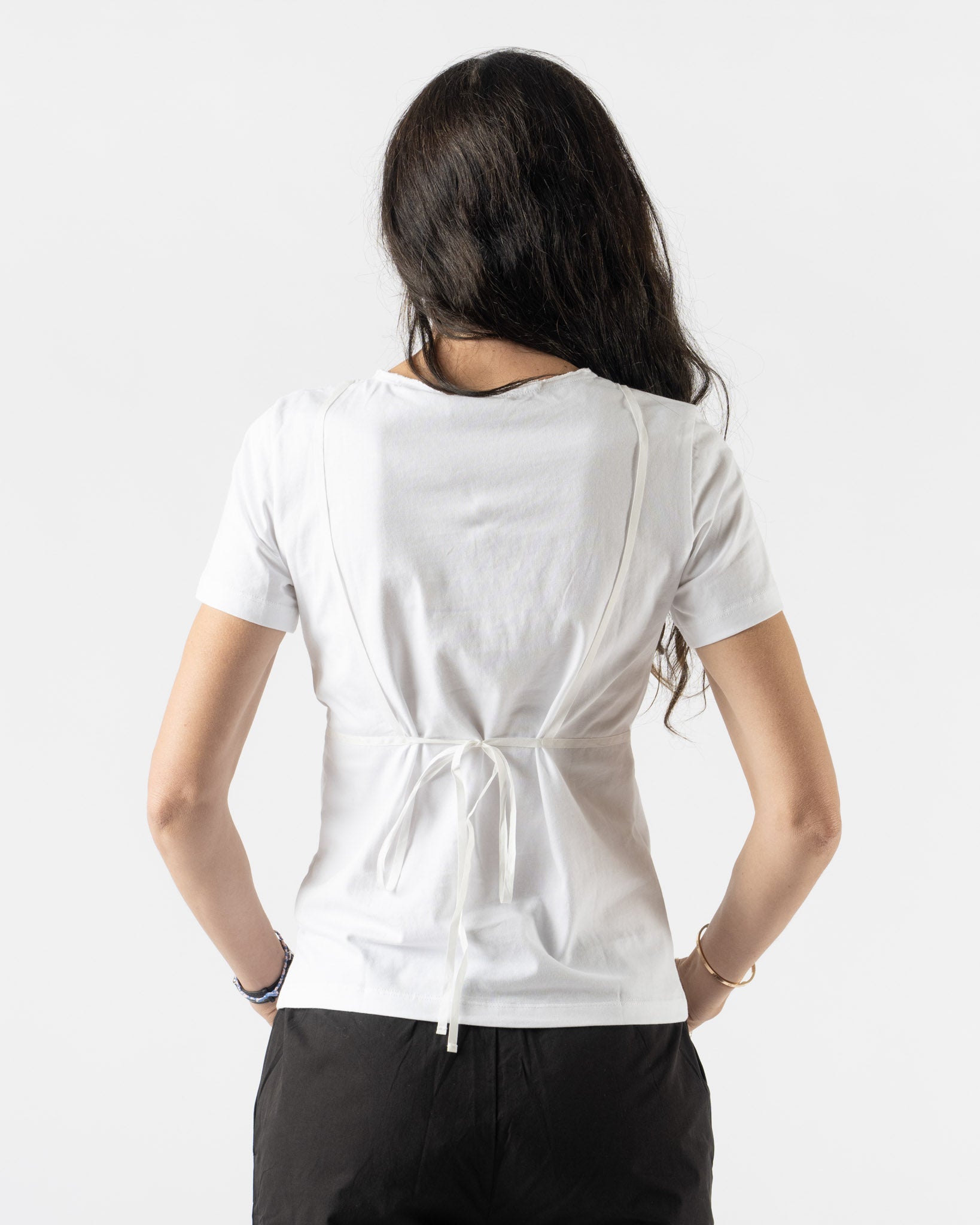 Deiji Studios Tape Tee in White