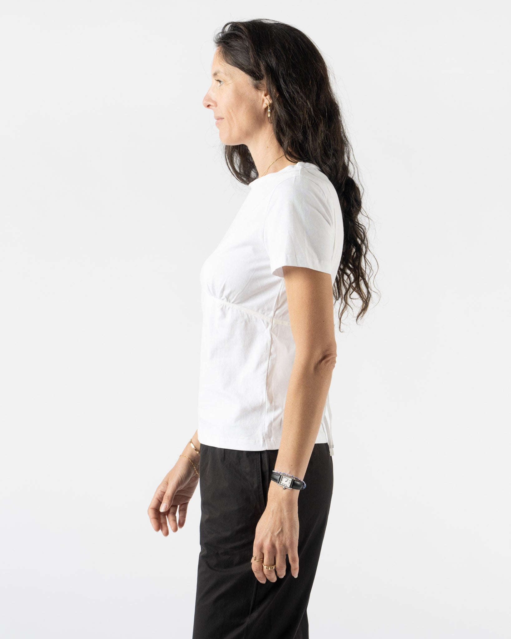 Deiji Studios Tape Tee in White