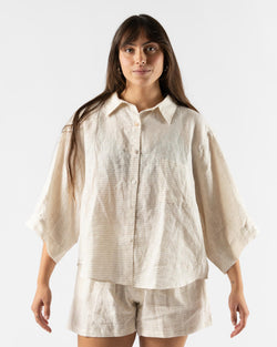 Deiji Studios 03 Set in Linen Story Stripe