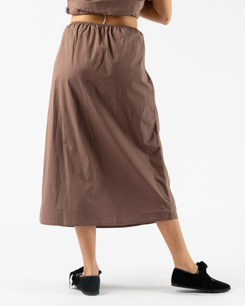 Deiji Studios Channel Skirt in Cedar