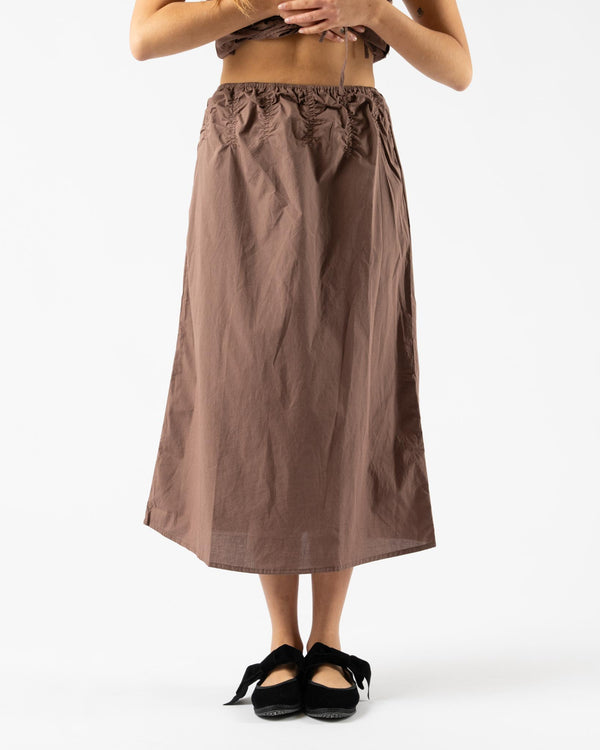 Deiji Studios Channel Skirt in Cedar