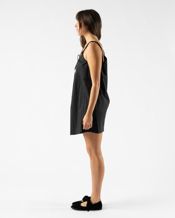 Deiji Studios Double V Dress in Black