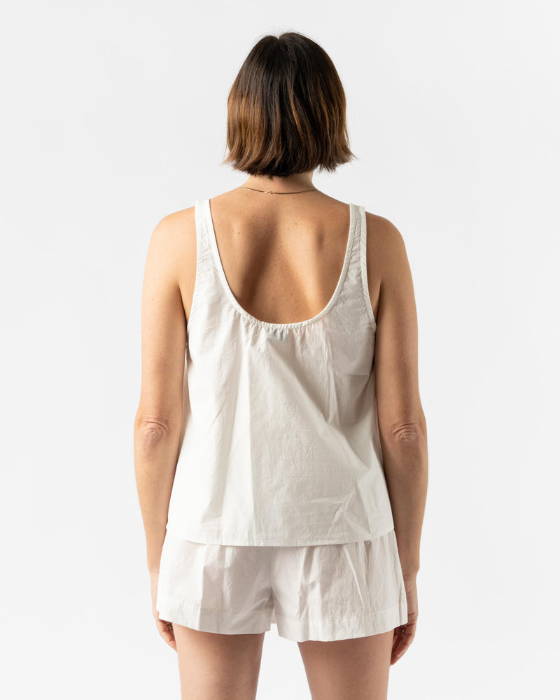 Deiji Studios U Shape Top in White