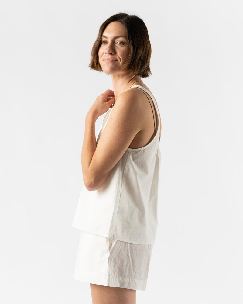 Deiji Studios U Shape Top in White