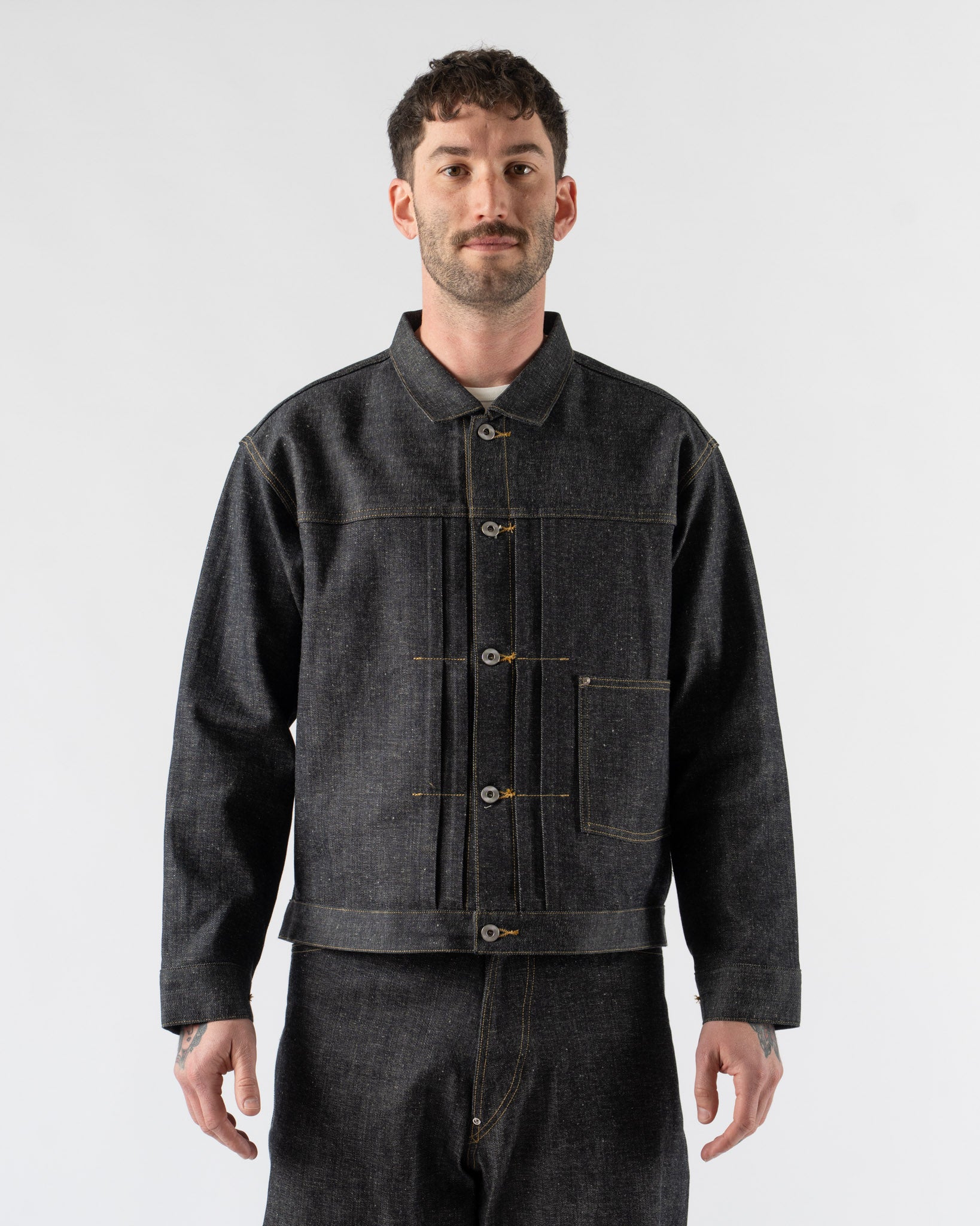 T.T Denim Jacket in Raw Indigo