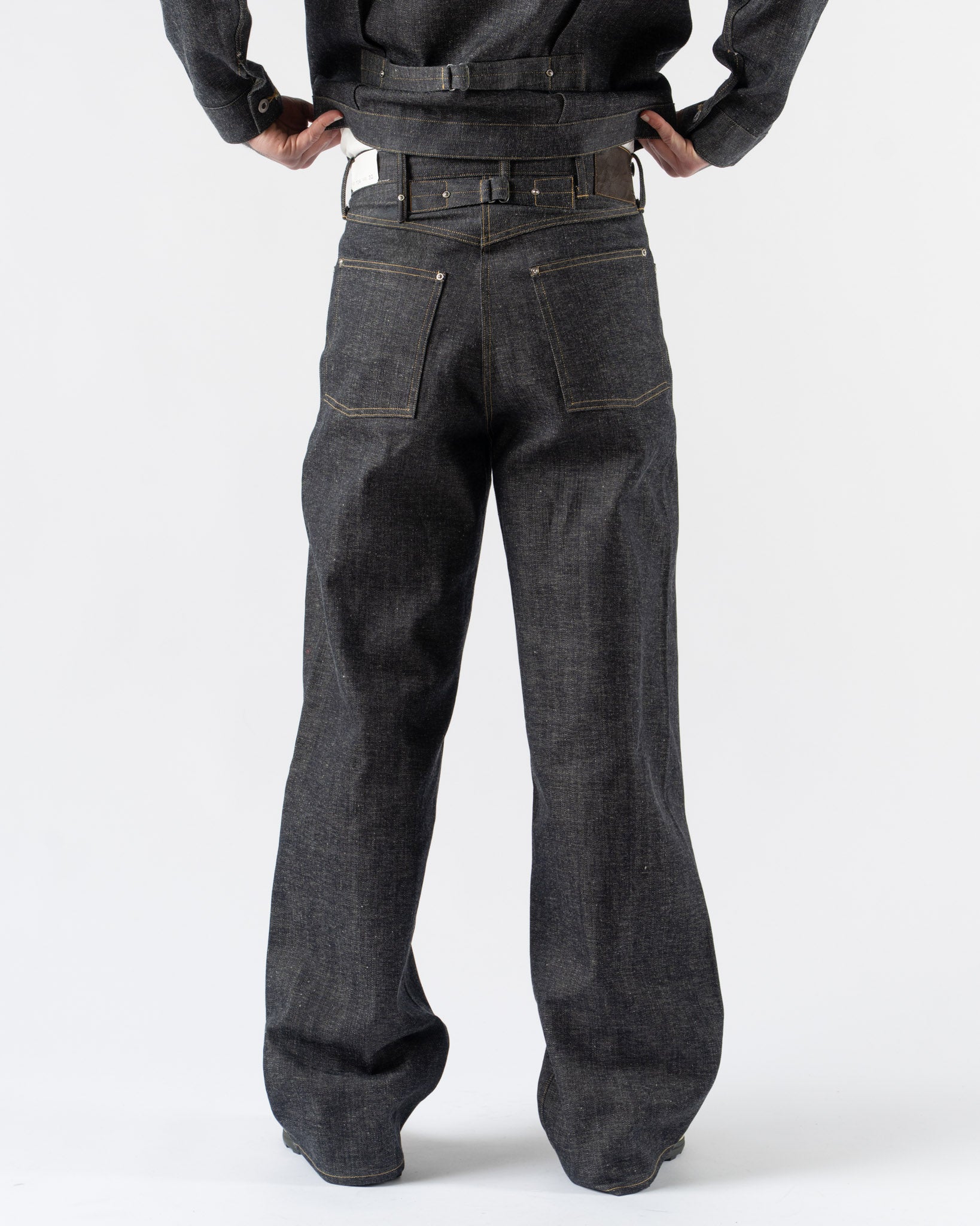 T.T Denim Trousers in Raw Indigo