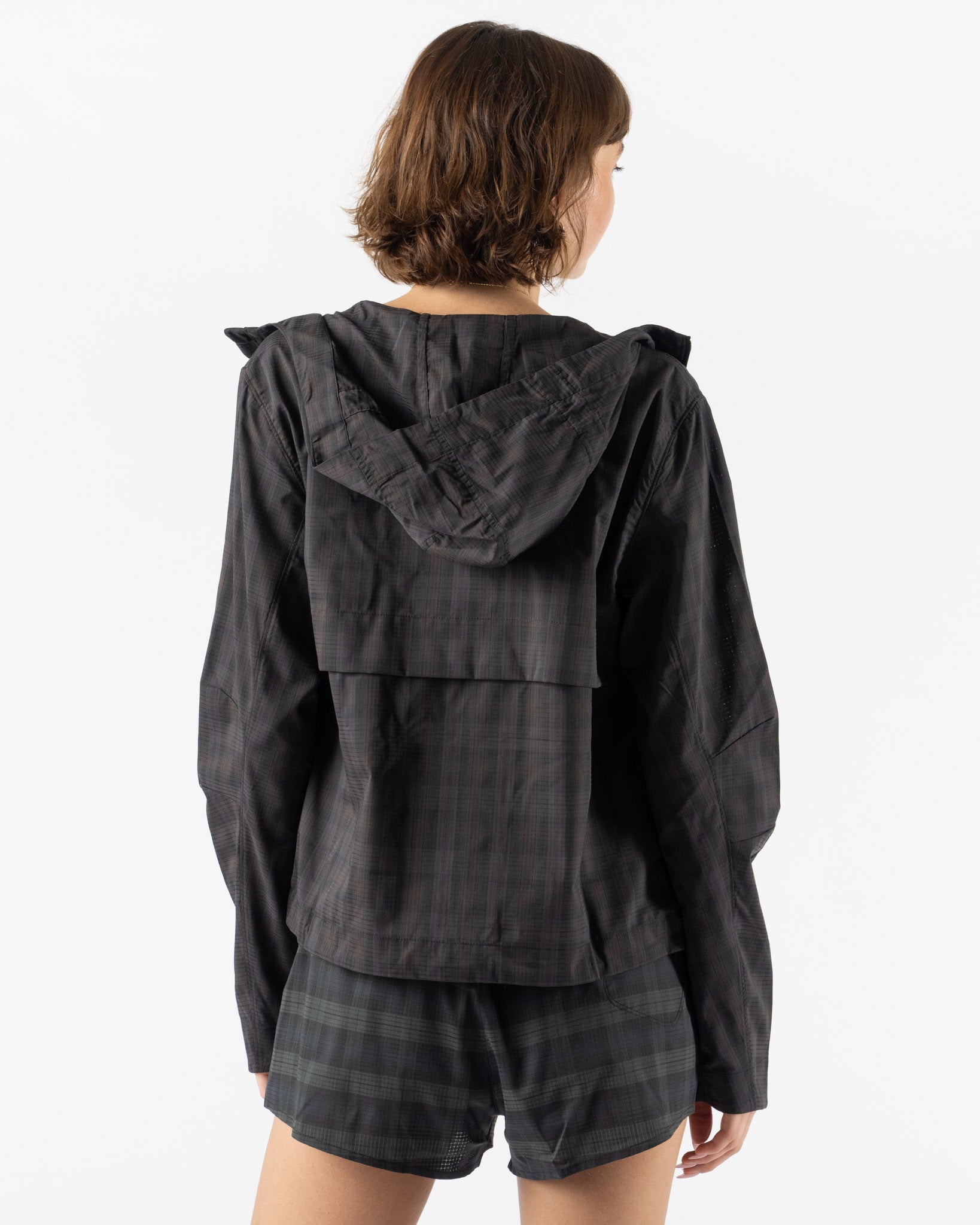 Literary Sport Dori Split Short in Tartan
