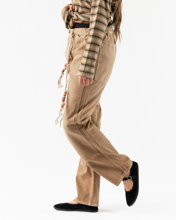 Dr. Collectors P71 Carpenter Pants in Sunfaded Khaki Canvas