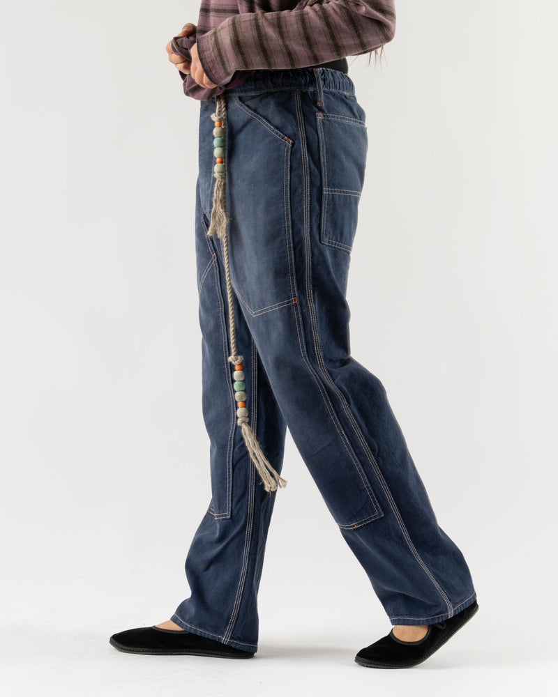 Dr. Collectors P71 Carpenter Pants in Sunfaded Sailor Blue Canvas