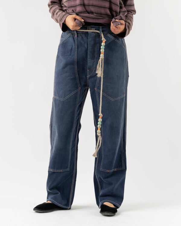 Dr. Collectors P71 Carpenter Pants in Sunfaded Sailor Blue Canvas