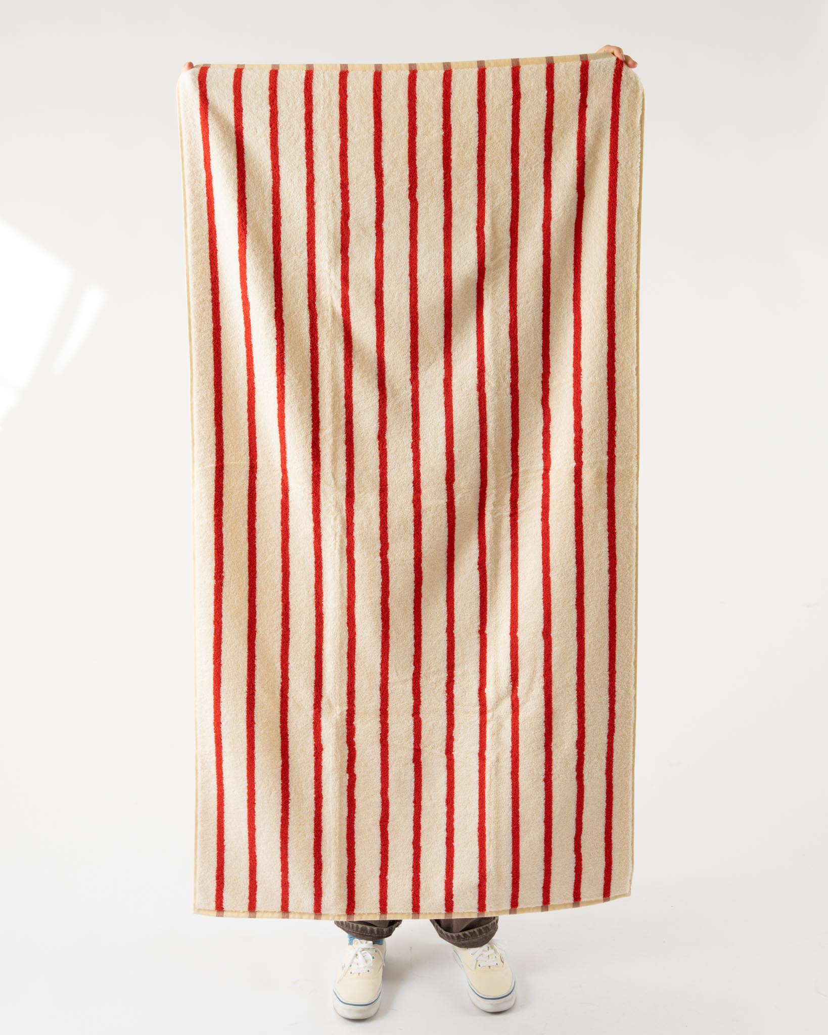 Dusen Dusen Stucco Stripe Bath Towel