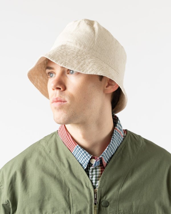 Engineered Garments Bucket Hat in Natural