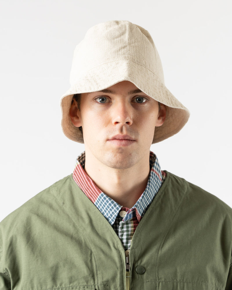 Engineered Garments Bucket Hat in Natural