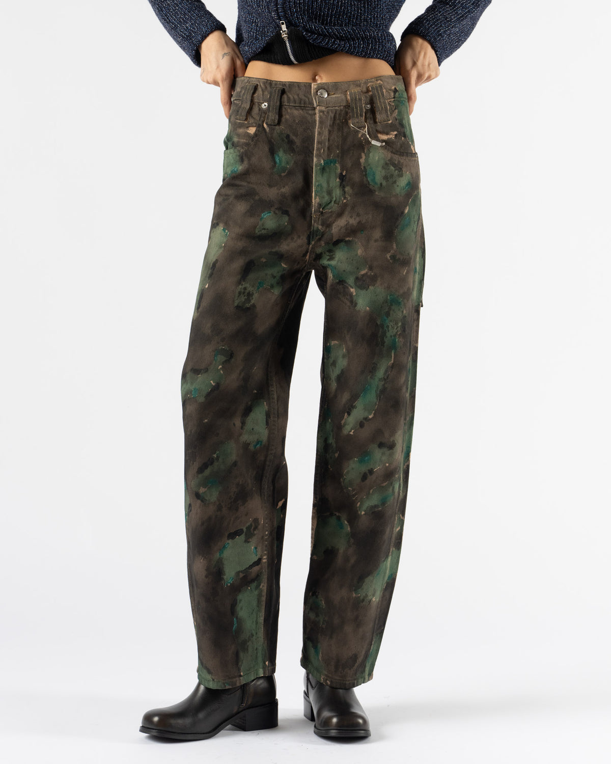 Eckhaus Latta Baggy Jean in Woodland