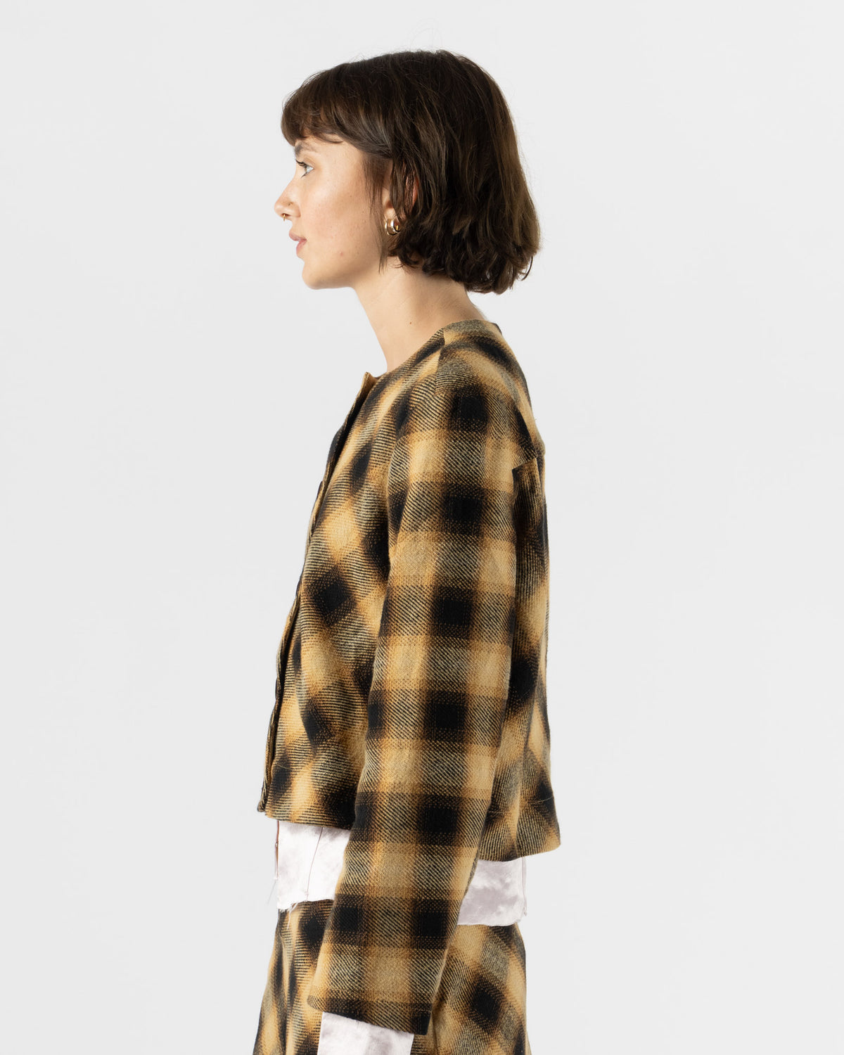 Eckhaus Latta Double Jacket in Hollyhock