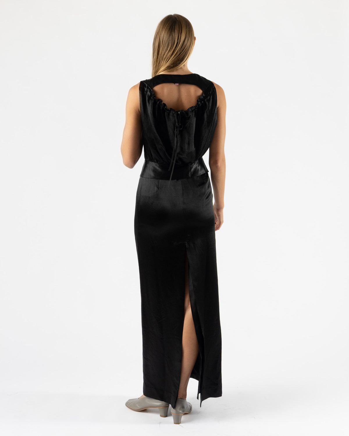 Eckhaus Latta Odyssey Dress in Onyx