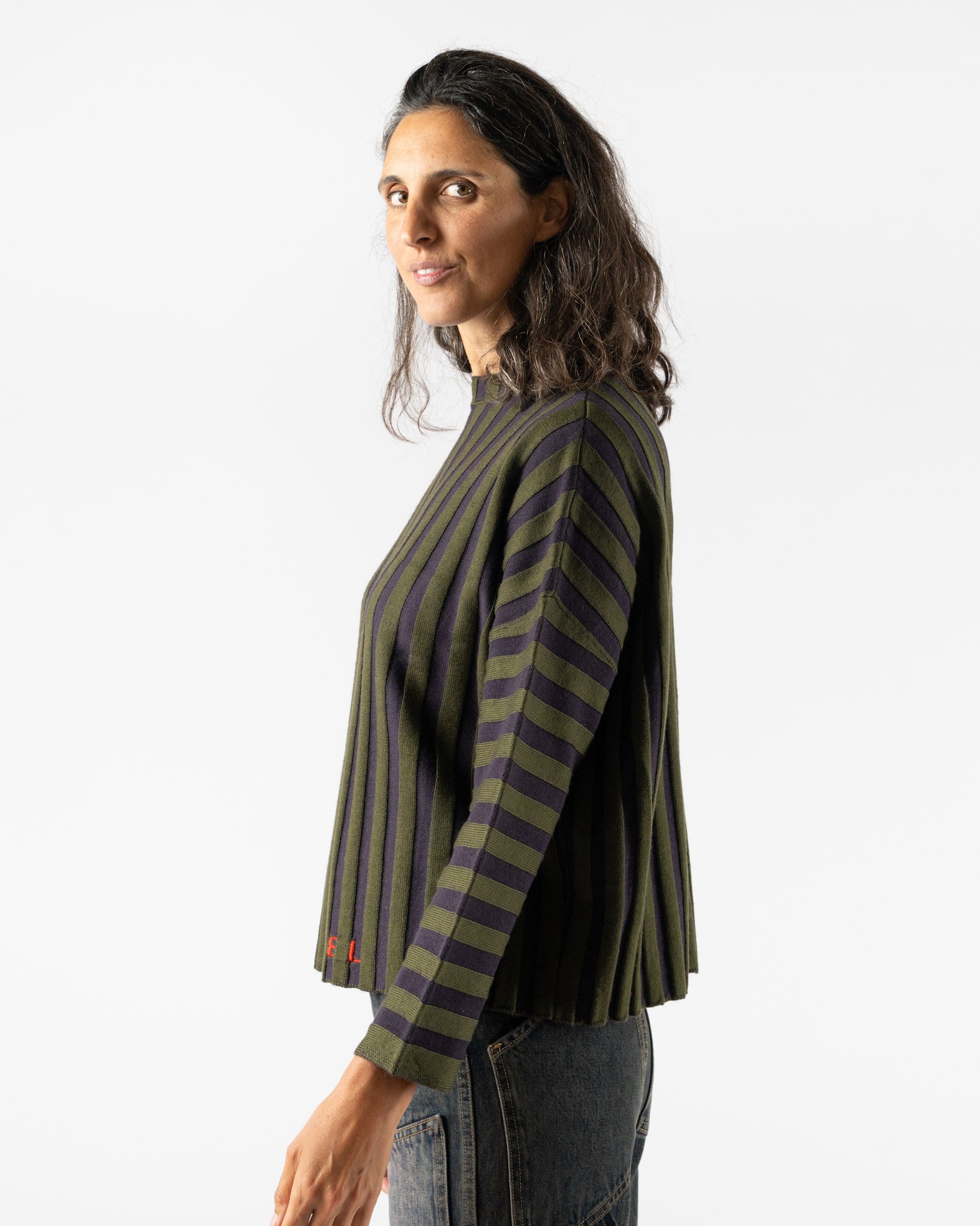 Eckhaus Latta Keyboard Sweater in Mallard