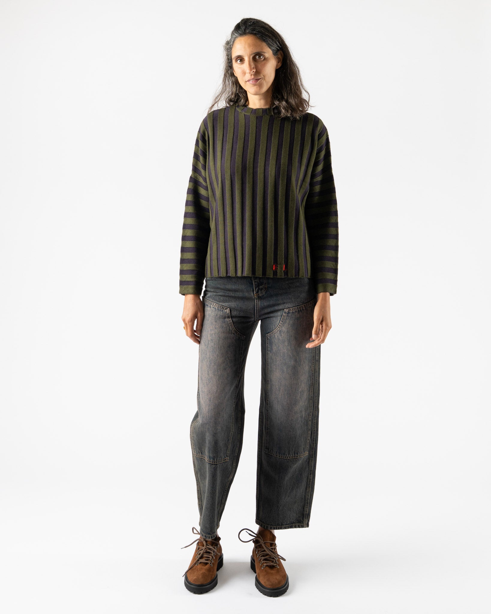 Eckhaus Latta Keyboard Sweater in Mallard