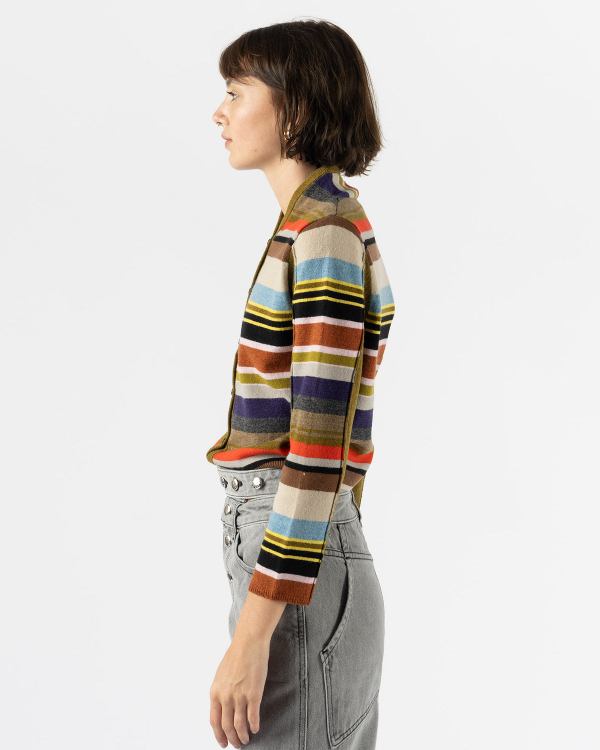 Eckhaus Latta Racer Cardigan in Spectrum