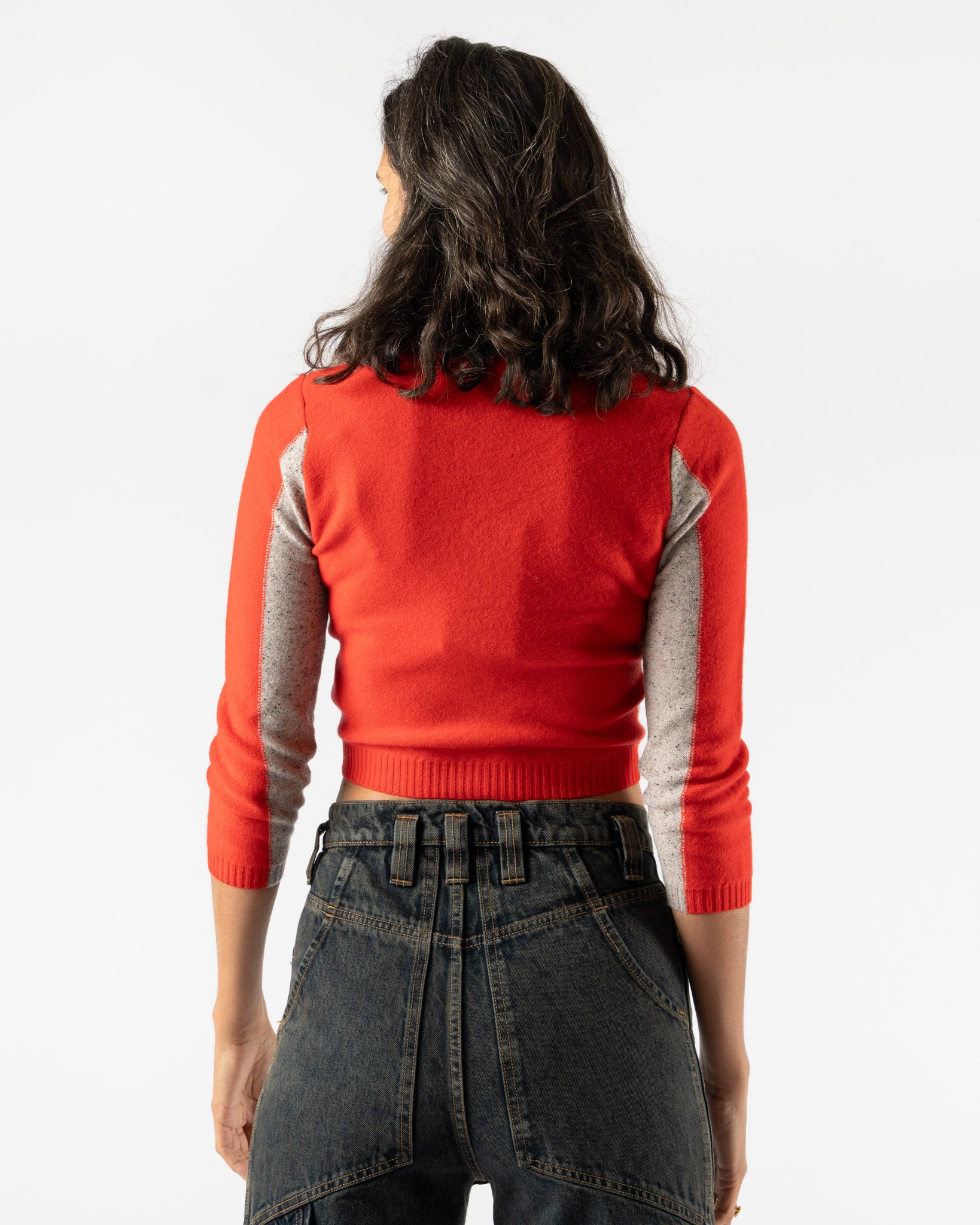 Eckhaus Latta Racer Cardigan in Woodpecker