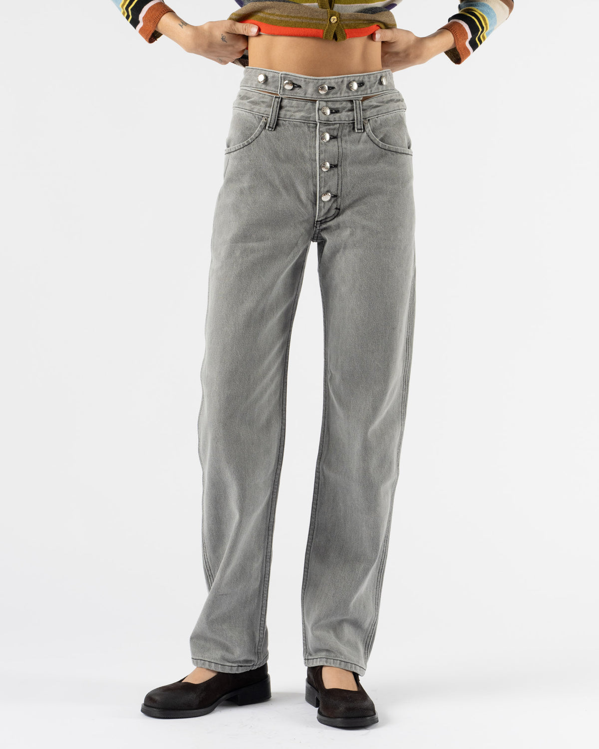 Eckhaus Latta Shadow Jean in Cement
