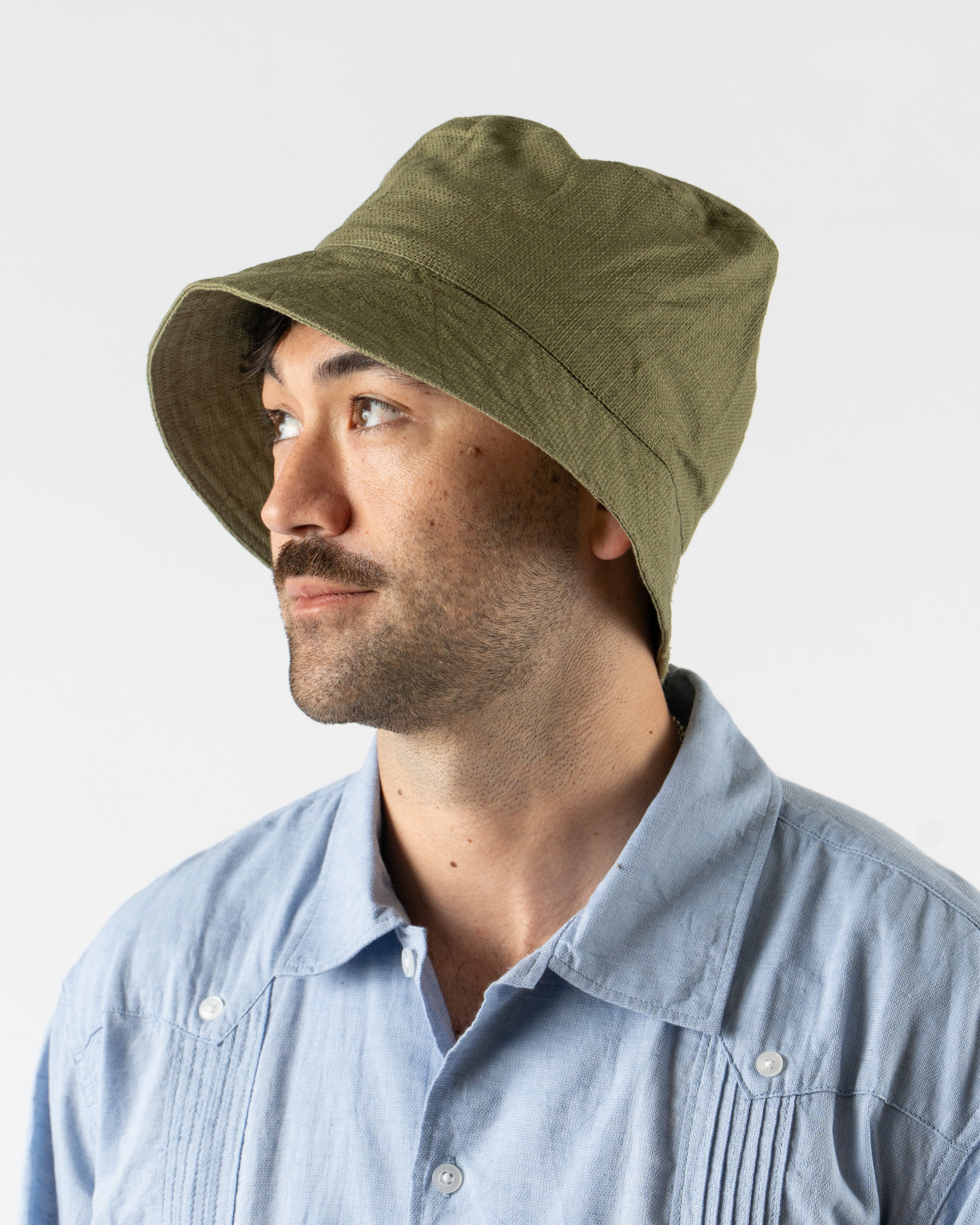 Engineered Garments Bucket Hat in Olive