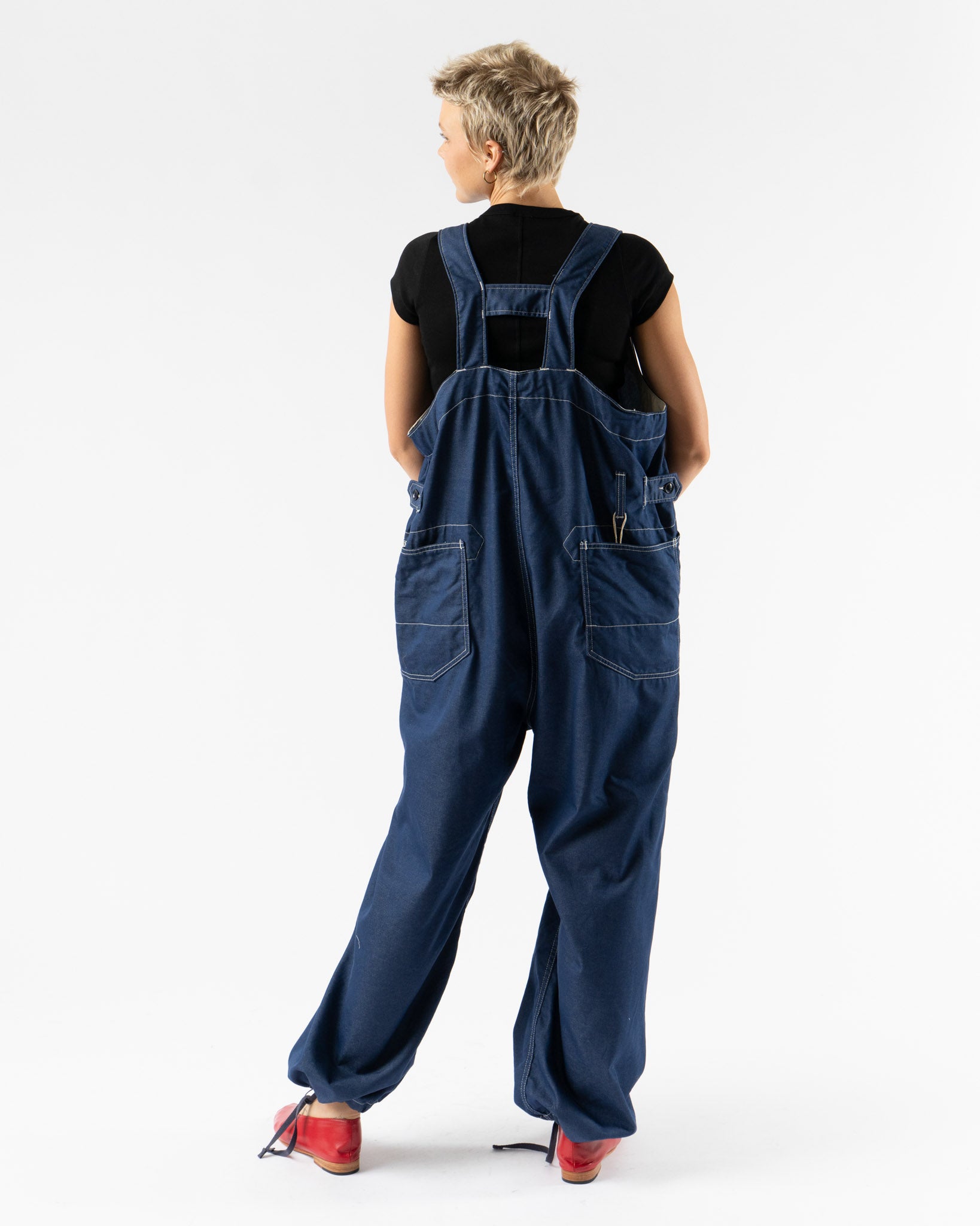 Engineered Garments Overalls in Indigo CP Denim